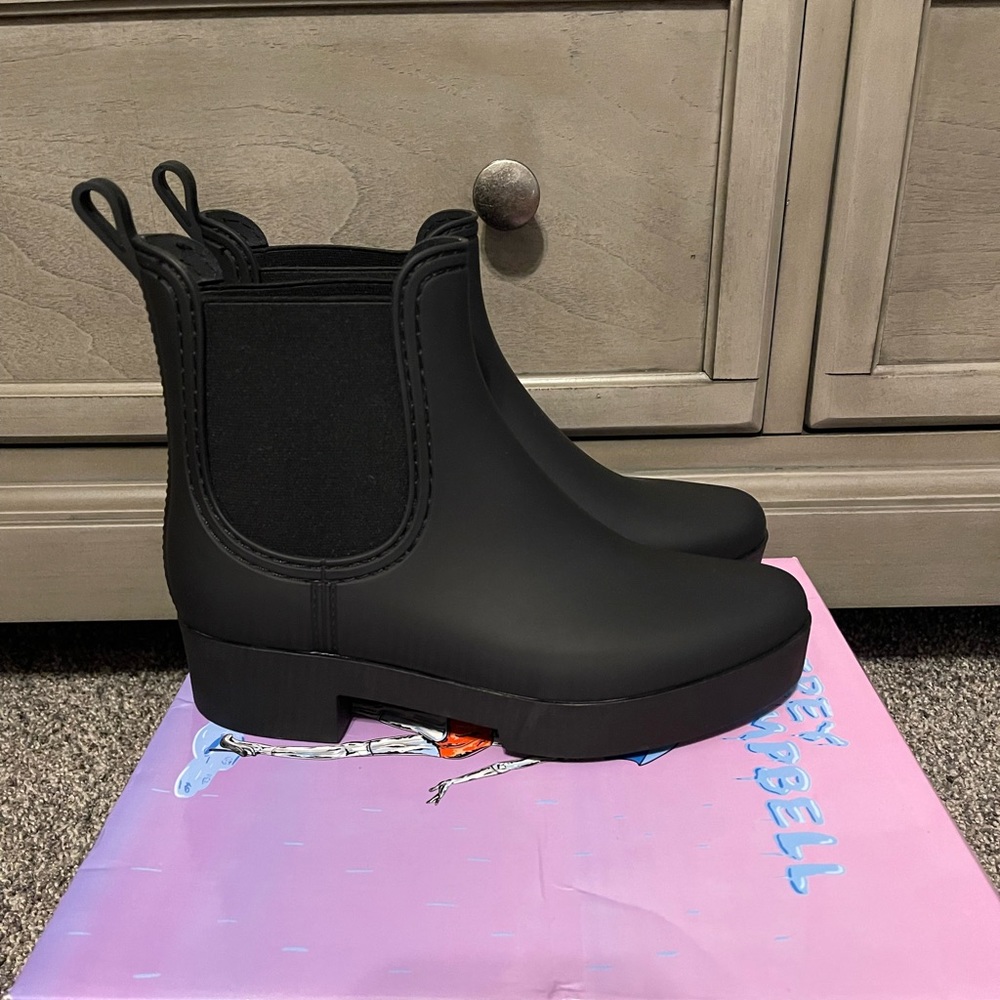 Jeffrey Campbell Chelsea Rain Boots